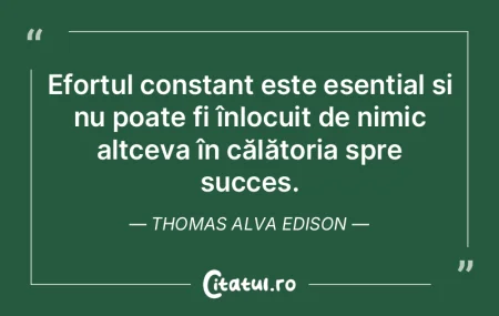 Munca e singurul lucru care dă substan�...