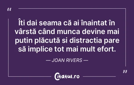 În viaţă orice ocupaţie e bună, cu ...