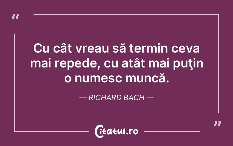 Citat Richard Bach - citate viata