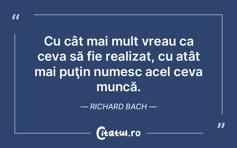 Citat Richard Bach - citate viata