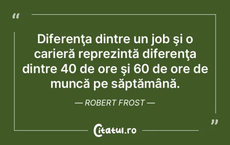 Treci de la a munci pe brânci la a munc...