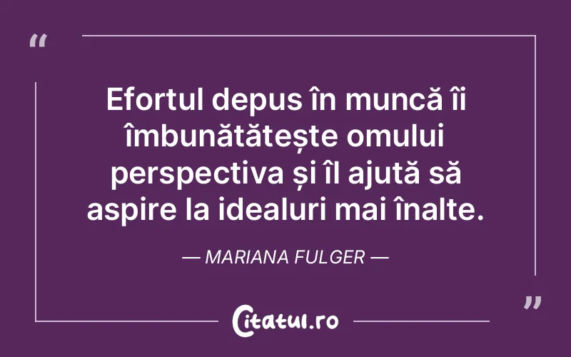 Citat Mariana Fulger - citate viata
