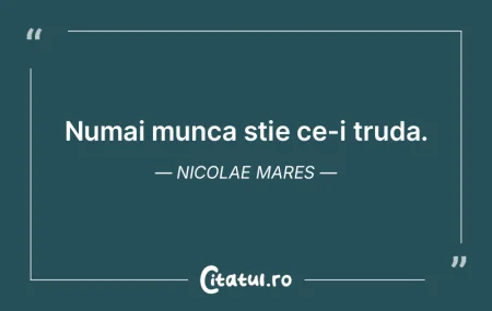 S-a dovedit că munca tonifiază. De aic...