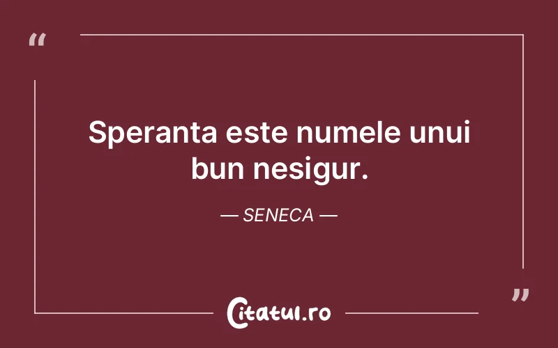 Citat Seneca - citate viata