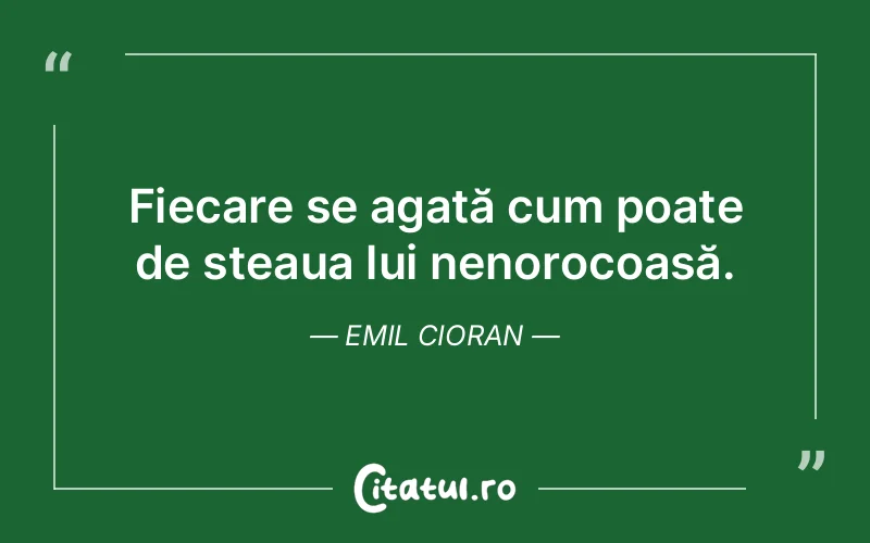 Citat Emil Cioran - citate viata