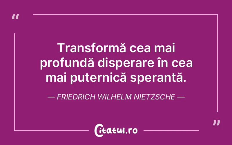 Citat Friedrich Wilhelm Nietzsche - citate viata