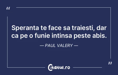 Speranta este cel mai bun medicament pe ... Speranta este cel mai bun medicament pe ...