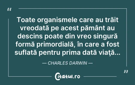 Toate organismele care au trăit vreodat... Toate organismele care au trăit vreodat...