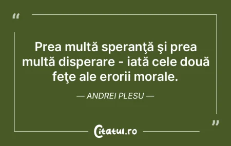 Este esențial să renunțăm la iluzia ...