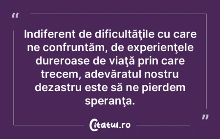 Am şi eu o speranţă: speranţa uităr... Am şi eu o speranţă: speranţa uităr...