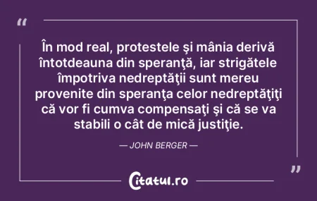 A spera înseamnă a risca să disperi. ... A spera înseamnă a risca să disperi. ...