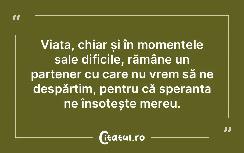 Citat Autor necunoscut - citate viata