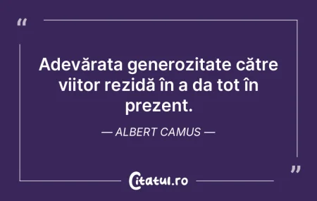 Viitorul este o ca o oglindă lipsită d...