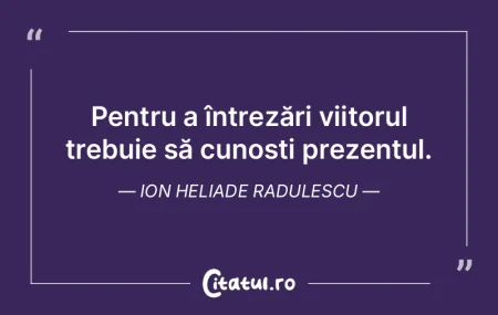 Vei deveni ceea ce gandesti ca vei deven...