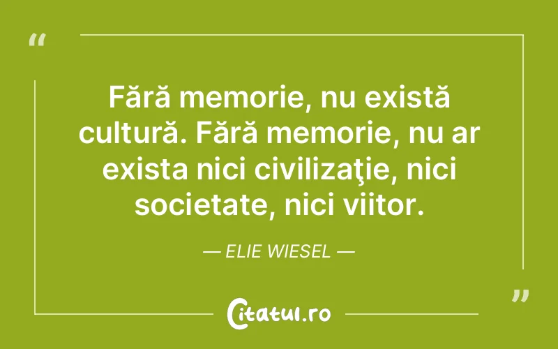 Citat Elie Wiesel - citate viata
