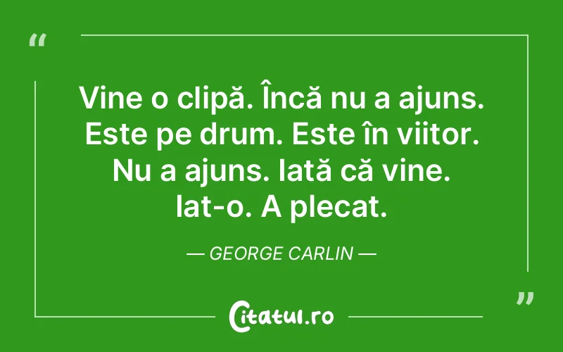 Citat George Carlin - citate viata