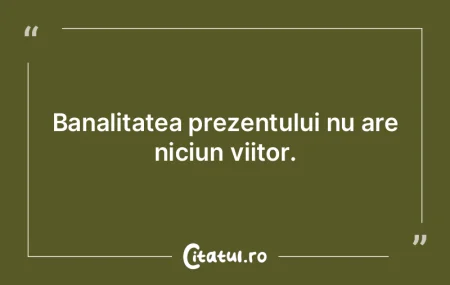 Nu are sens să ne invidiați pentru câ...