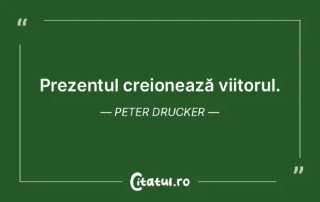 Orientaţi-vă spre viitor, ne spun cei ...