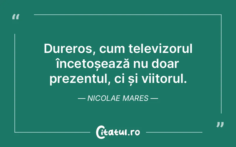 Citat Nicolae Mares - citate viata