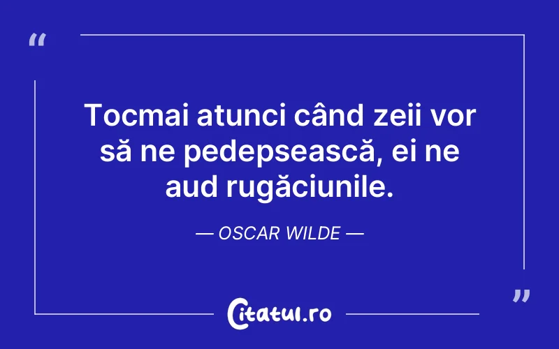 Citat Oscar Wilde - citate viata