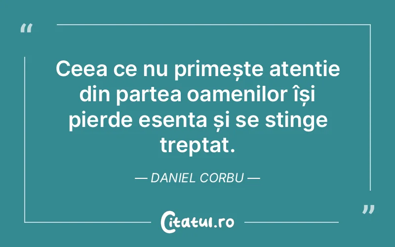 Citat Daniel Corbu - citate viata