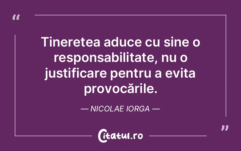 Citat Nicolae Iorga - citate viata