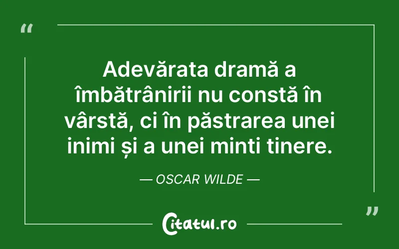 Citat Oscar Wilde - citate viata