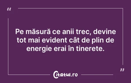 Îmbătrânirea nu reprezintă o tragedi... Îmbătrânirea nu reprezintă o tragedi...