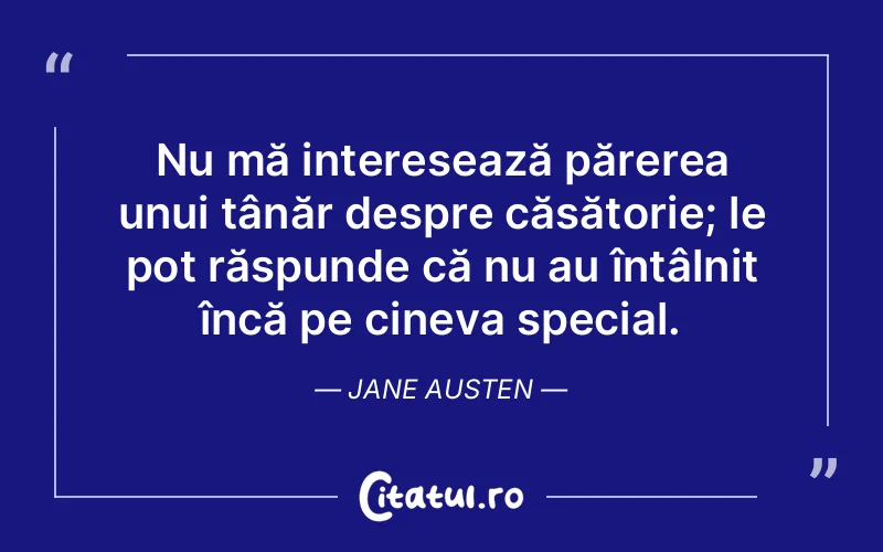Citat Jane Austen - citate viata