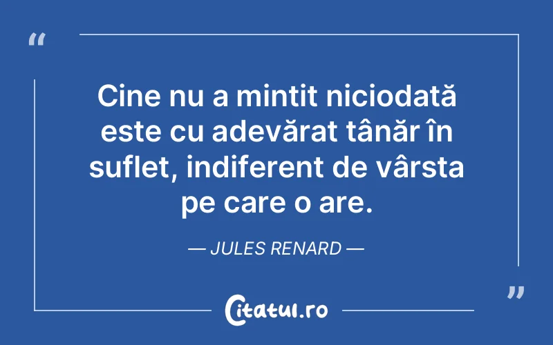 Citat Jules Renard - citate viata