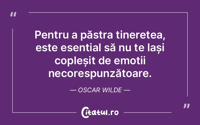 Citat Oscar Wilde - citate viata