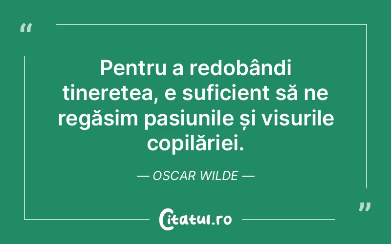 Citat Oscar Wilde - citate viata