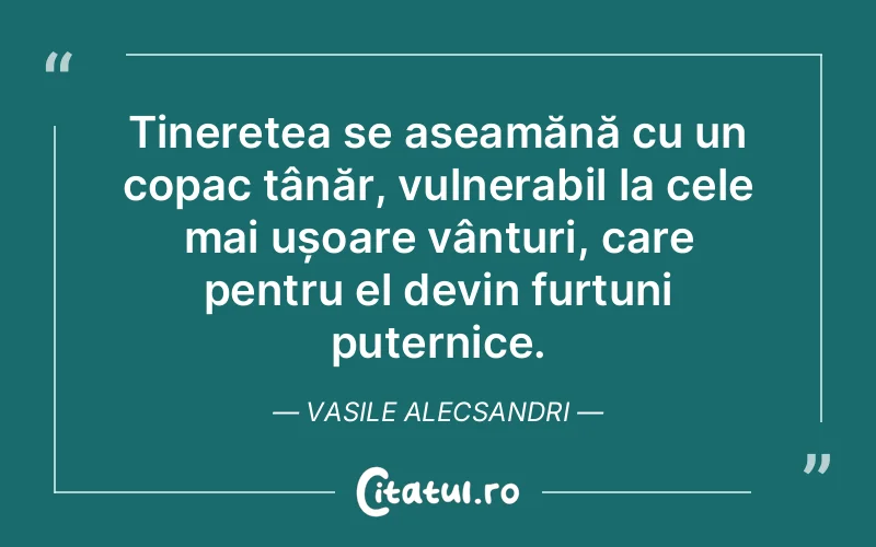 Citat Vasile Alecsandri - citate viata