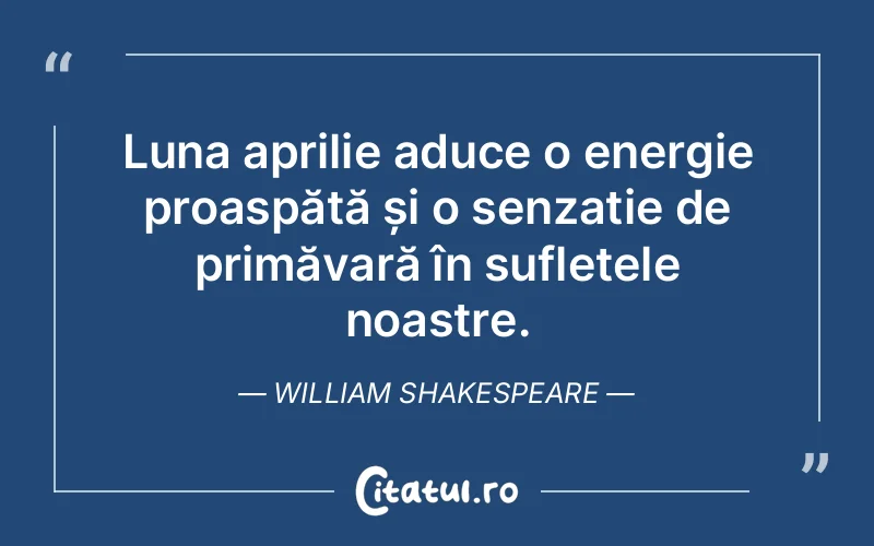 Citat William Shakespeare - citate viata