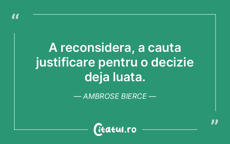 Citat Ambrose Bierce - citate viata
