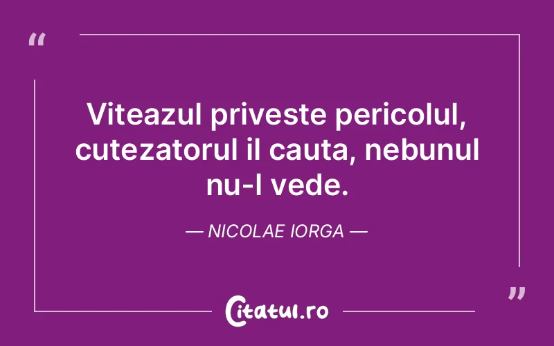 Citat Nicolae Iorga - citate viata
