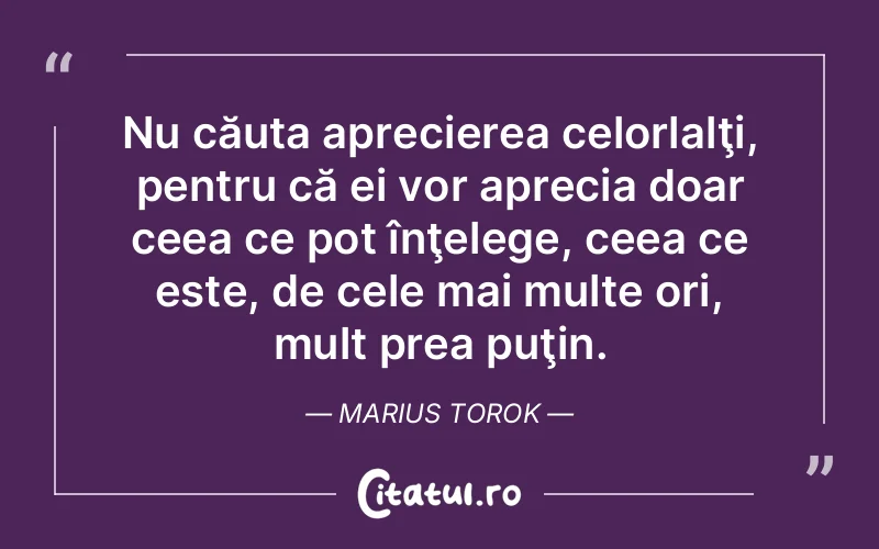 Citat Marius Torok - citate viata