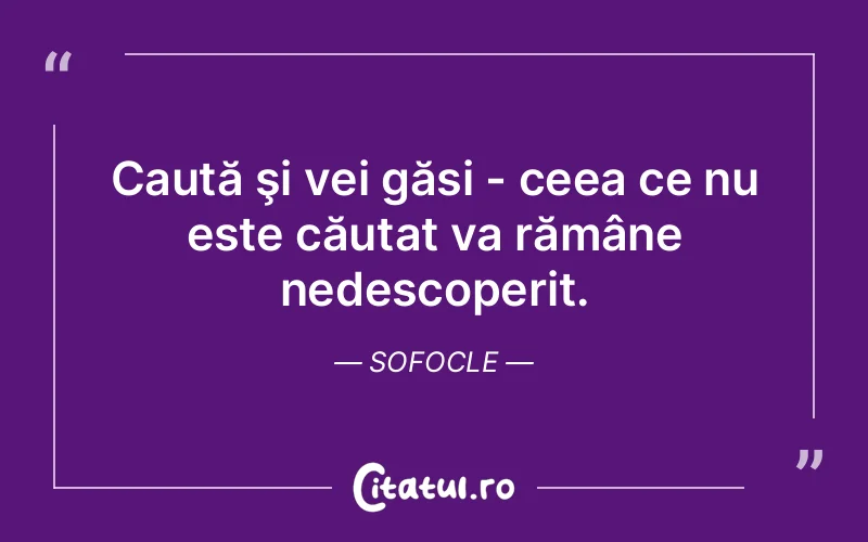 Citat Sofocle - citate viata