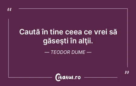 Caută-ți locul în viață acolo unde ... Caută-ți locul în viață acolo unde ...