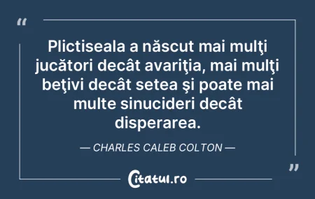 Pe când naţiunea pierea, m-am născut ...