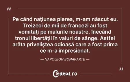 Om – născut pentru a trăi în convul...
