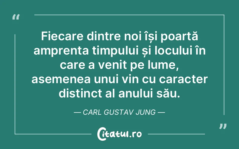 Citat Carl Gustav Jung - citate viata