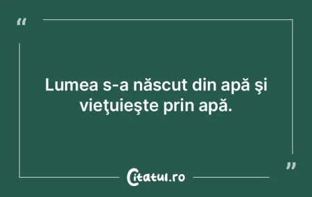 Nu poți prețui bogăția, dacă nu te-...