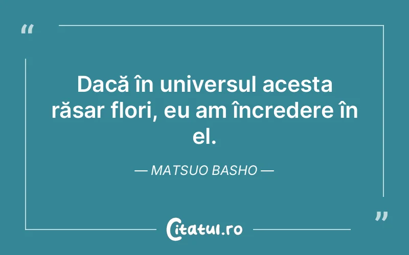 Citat Matsuo Basho - citate viata