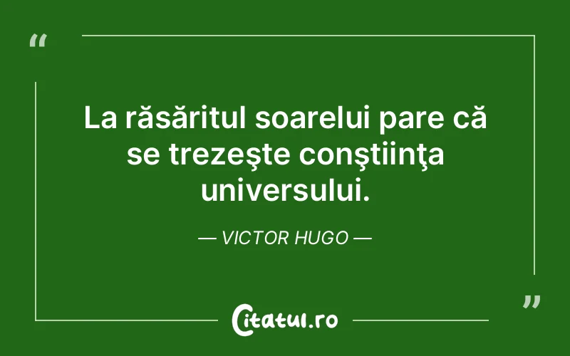 Citat Victor Hugo - citate viata