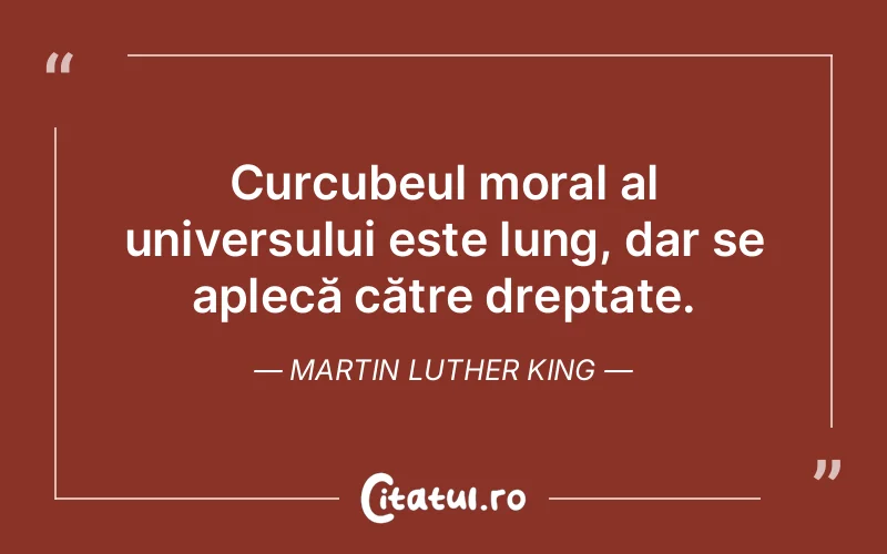 Citat Martin Luther King - citate viata