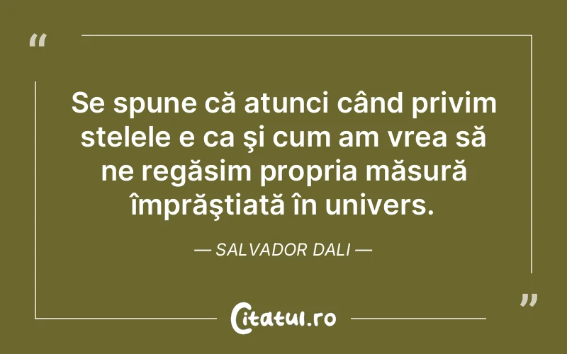 Citat Salvador Dali - citate viata