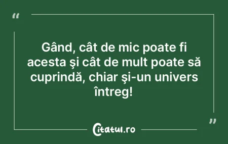 Totul este perfect în Univers, chiar ş... Totul este perfect în Univers, chiar ş...