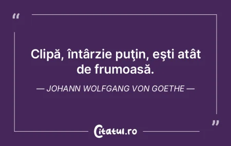 Existenta demoniaca ridica fiecare clipa...