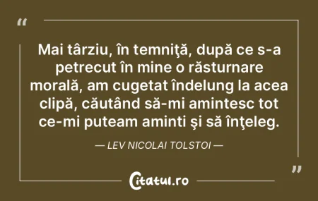 Cei ce nu mor, nu trăiesc; nu trăiesc ...